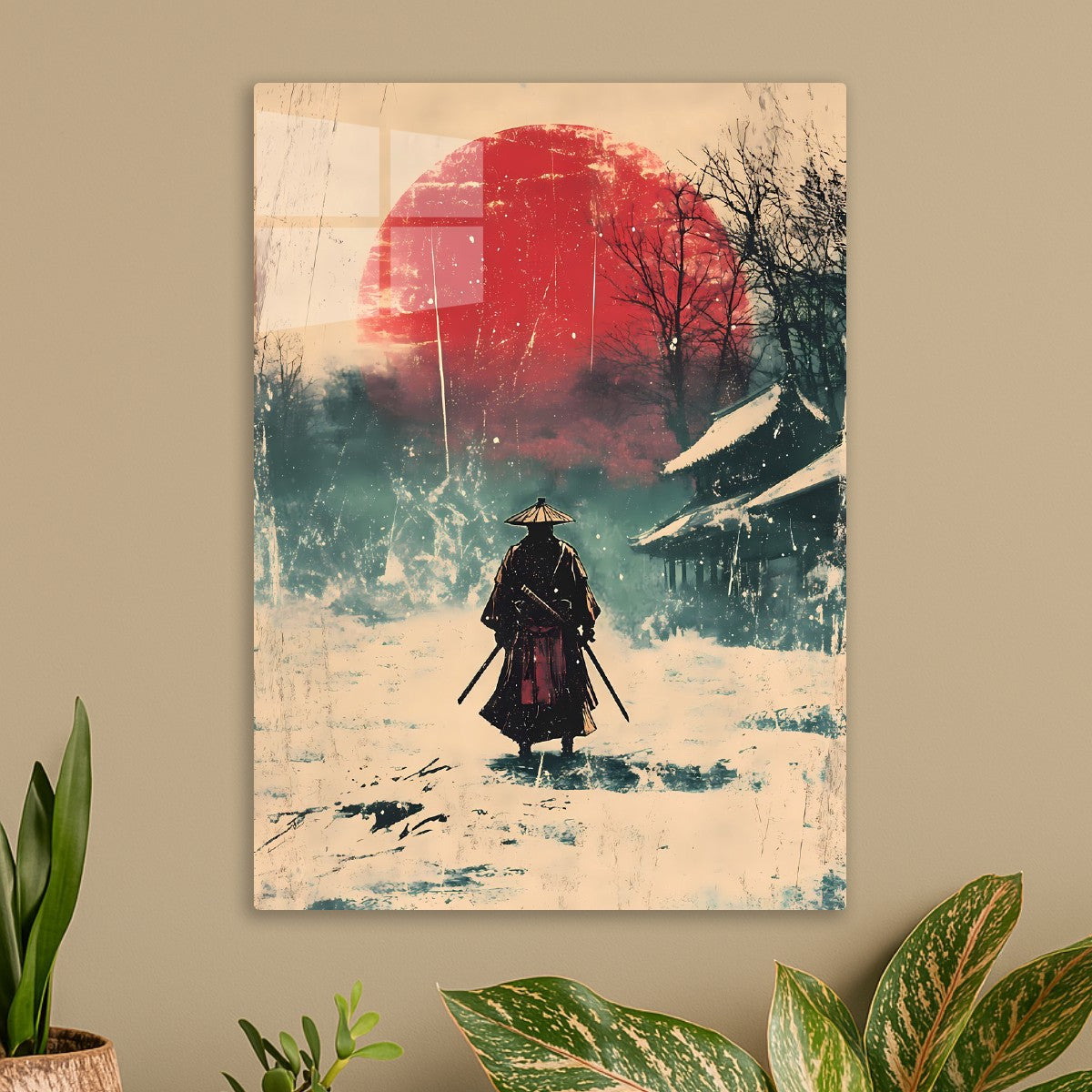 Vintage Japan Samurai Warrior