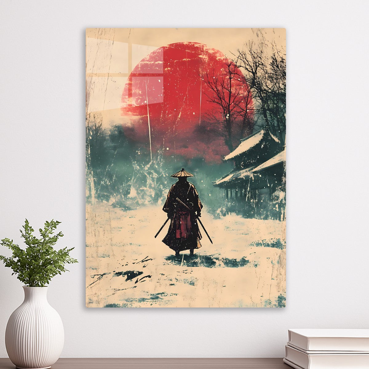 Vintage Japan Samurai Warrior