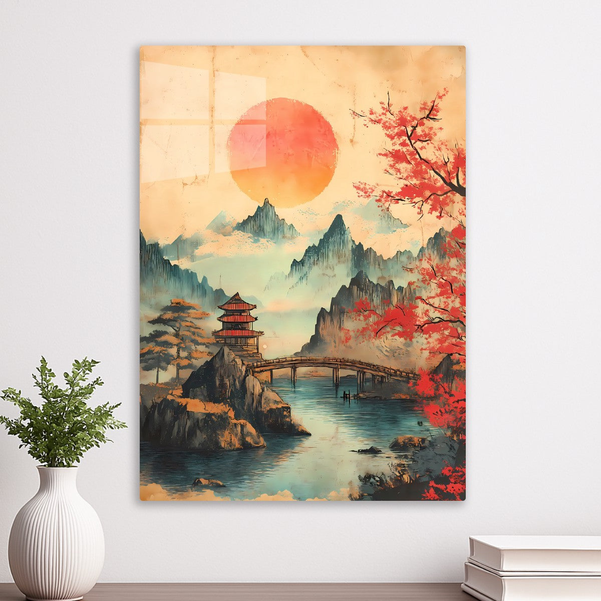 Vintage Japan Mount Fuji