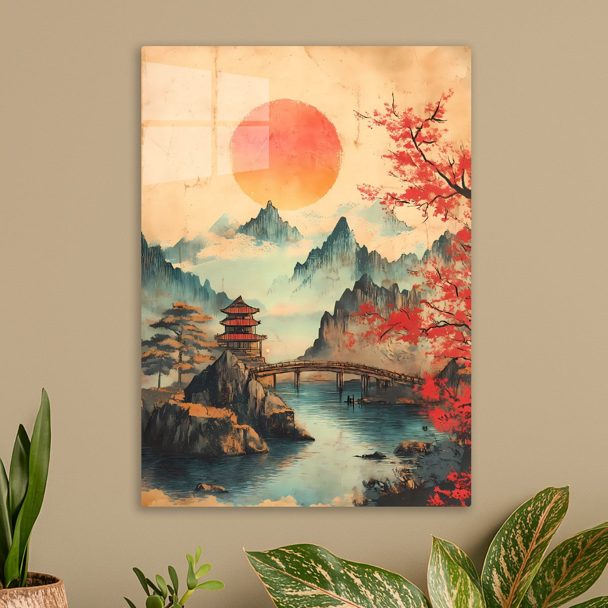 Vintage Japan Mount Fuji