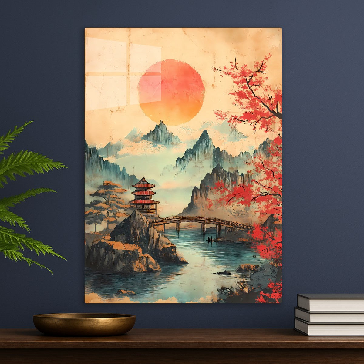 Vintage Japan Mount Fuji