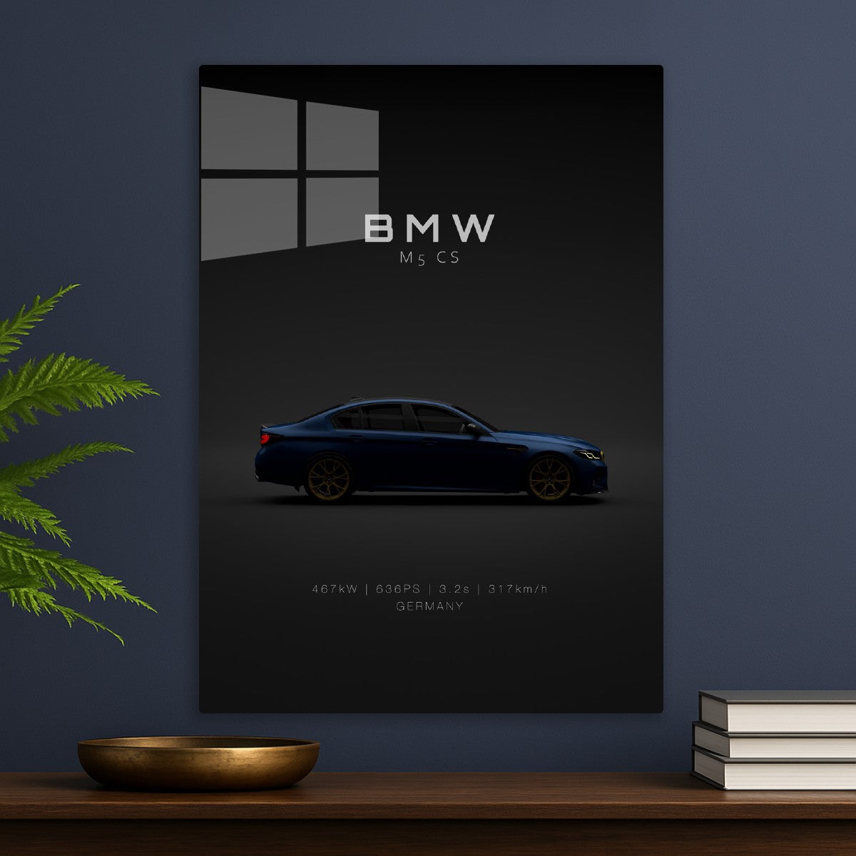 BMW M5 CS F90 - Blue - Specs