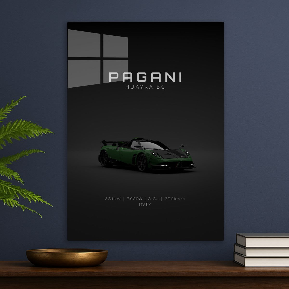 Pagani Huayra BC - Green Front