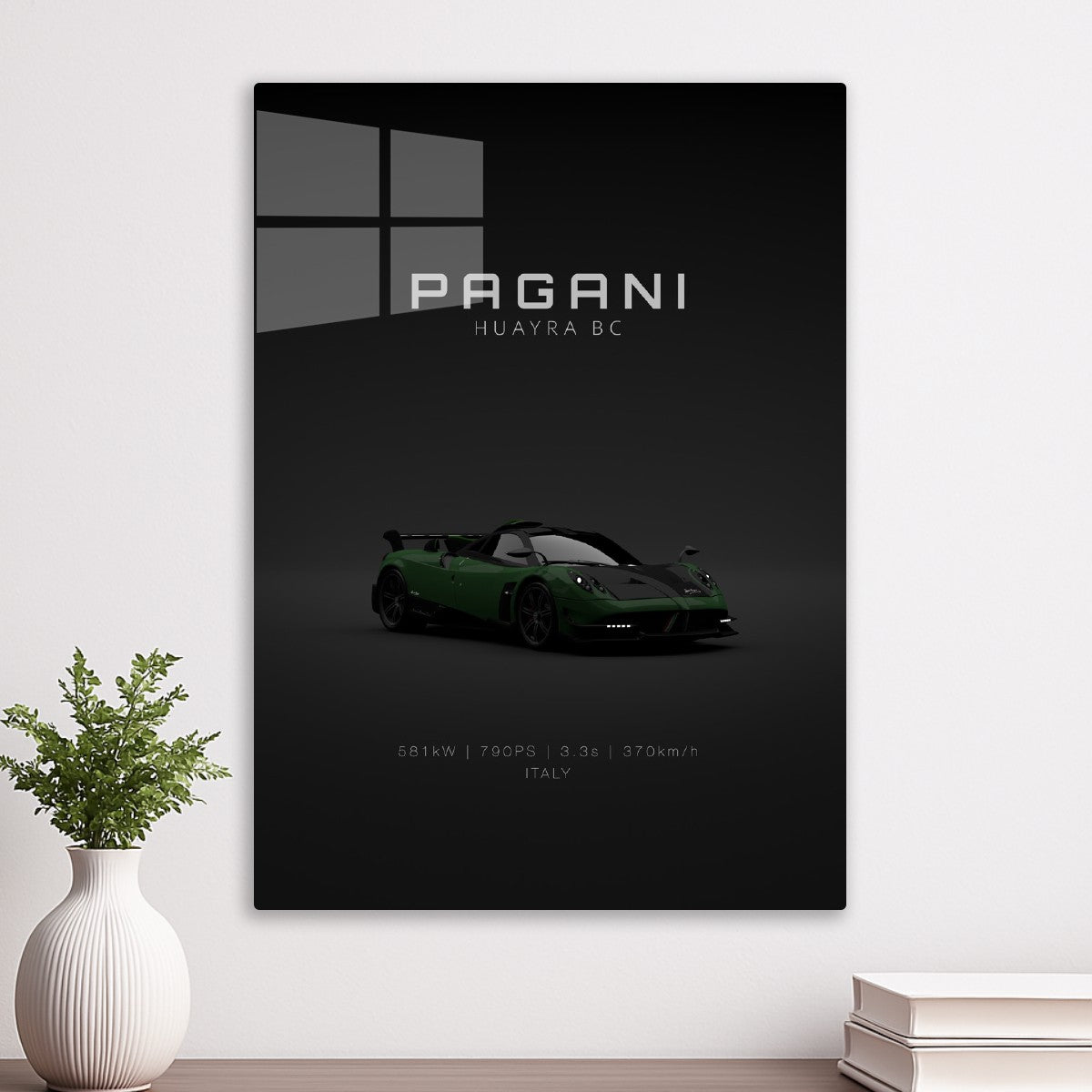 Pagani Huayra BC - Green Front