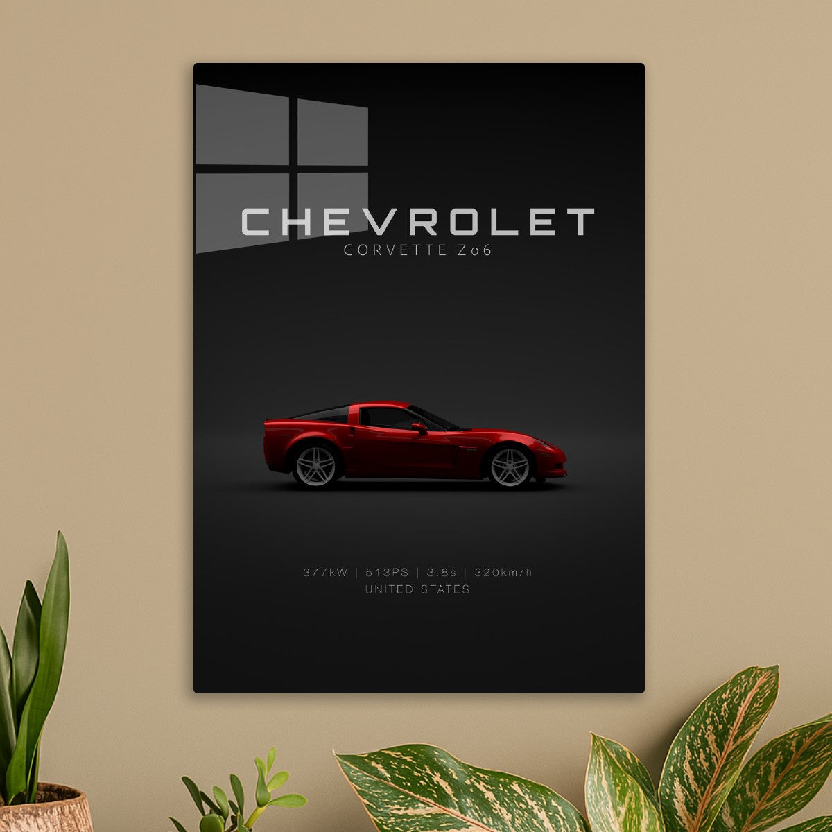 Chevrolet Corvette C6 Z06 Red 