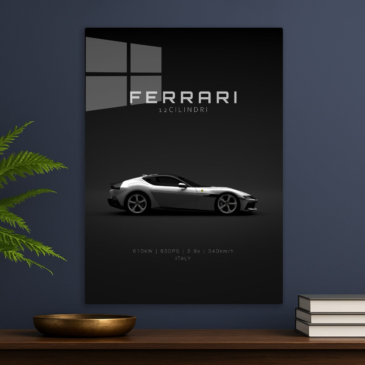 2025 Ferrari 12Cilindri White 