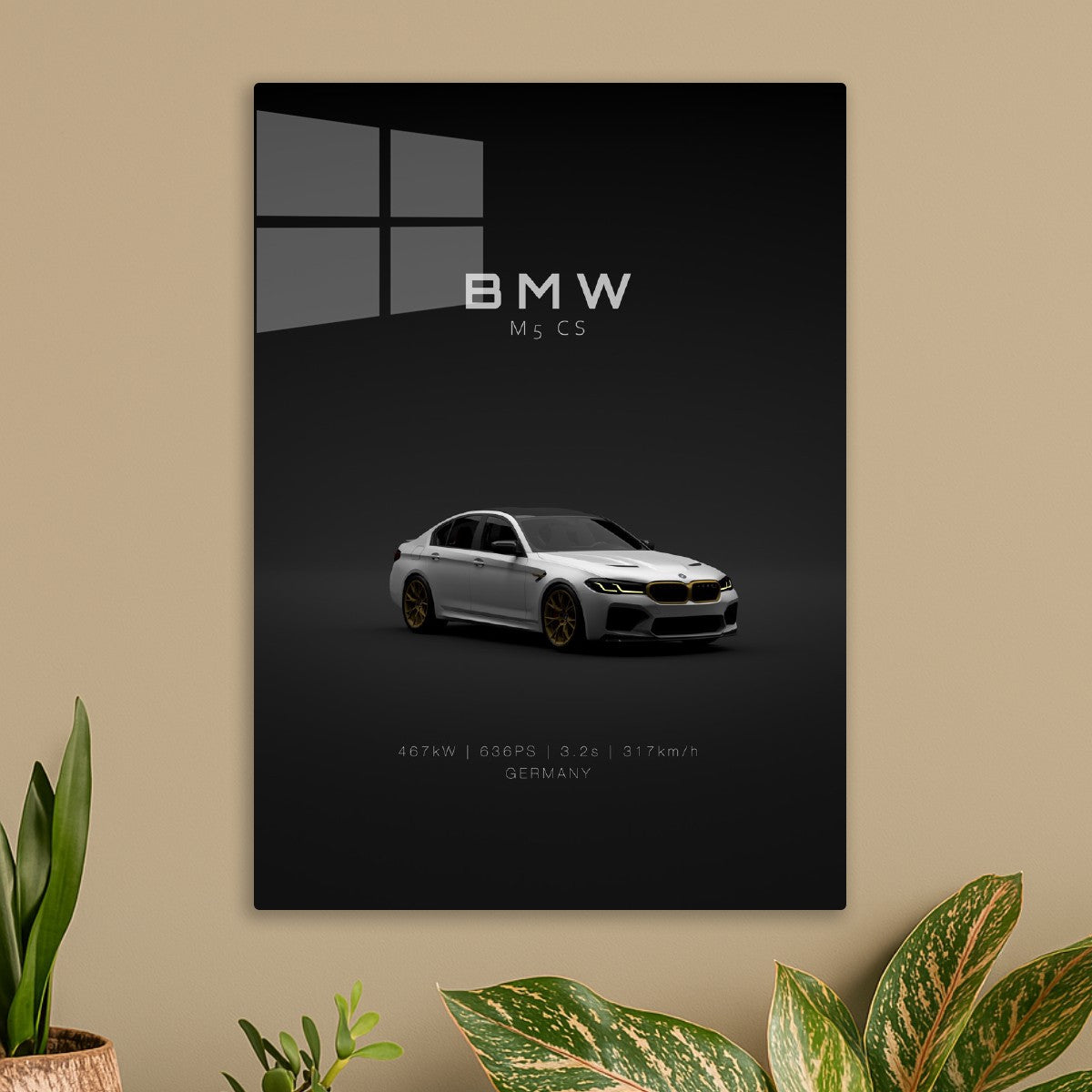 BMW M5 CS F90 - White Front - 