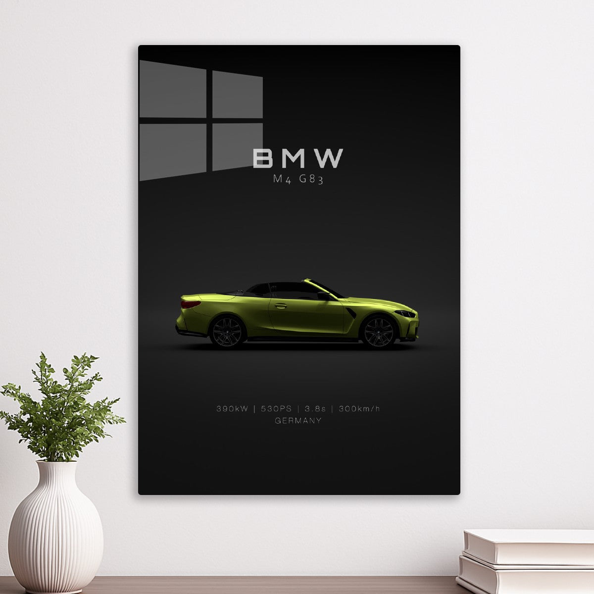 BMW M4 G83 Yellow Specs