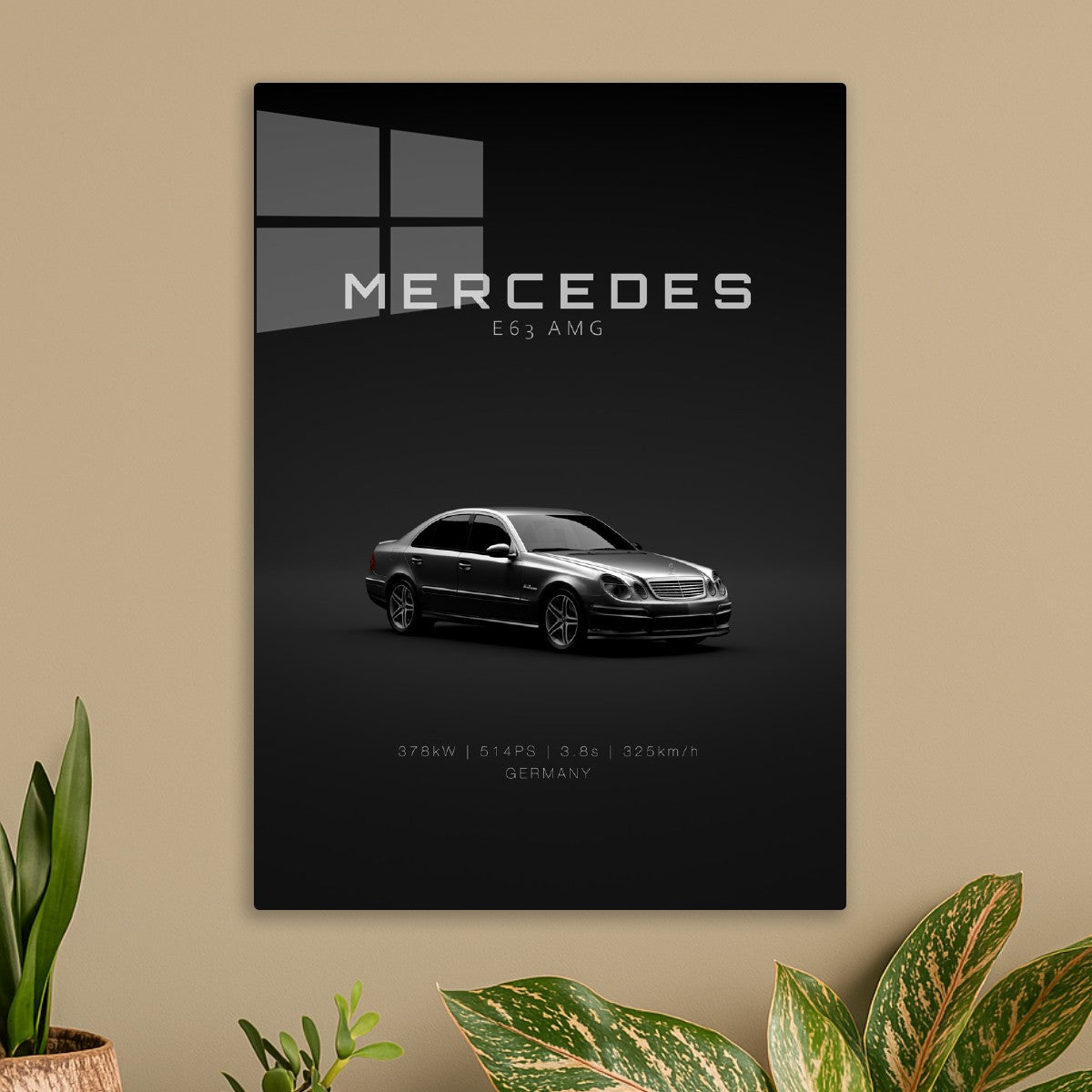  Mercedes E63 AMG (W211) Front