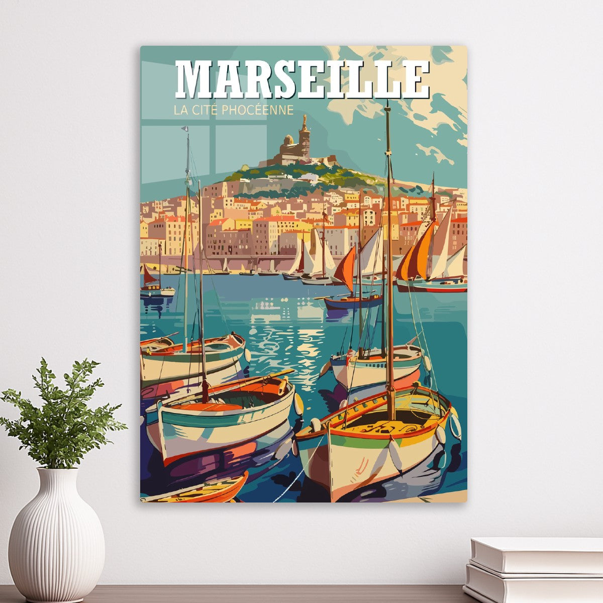 Marseille Seaside Boats View