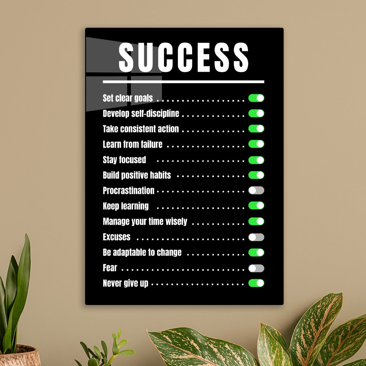 Success reminder