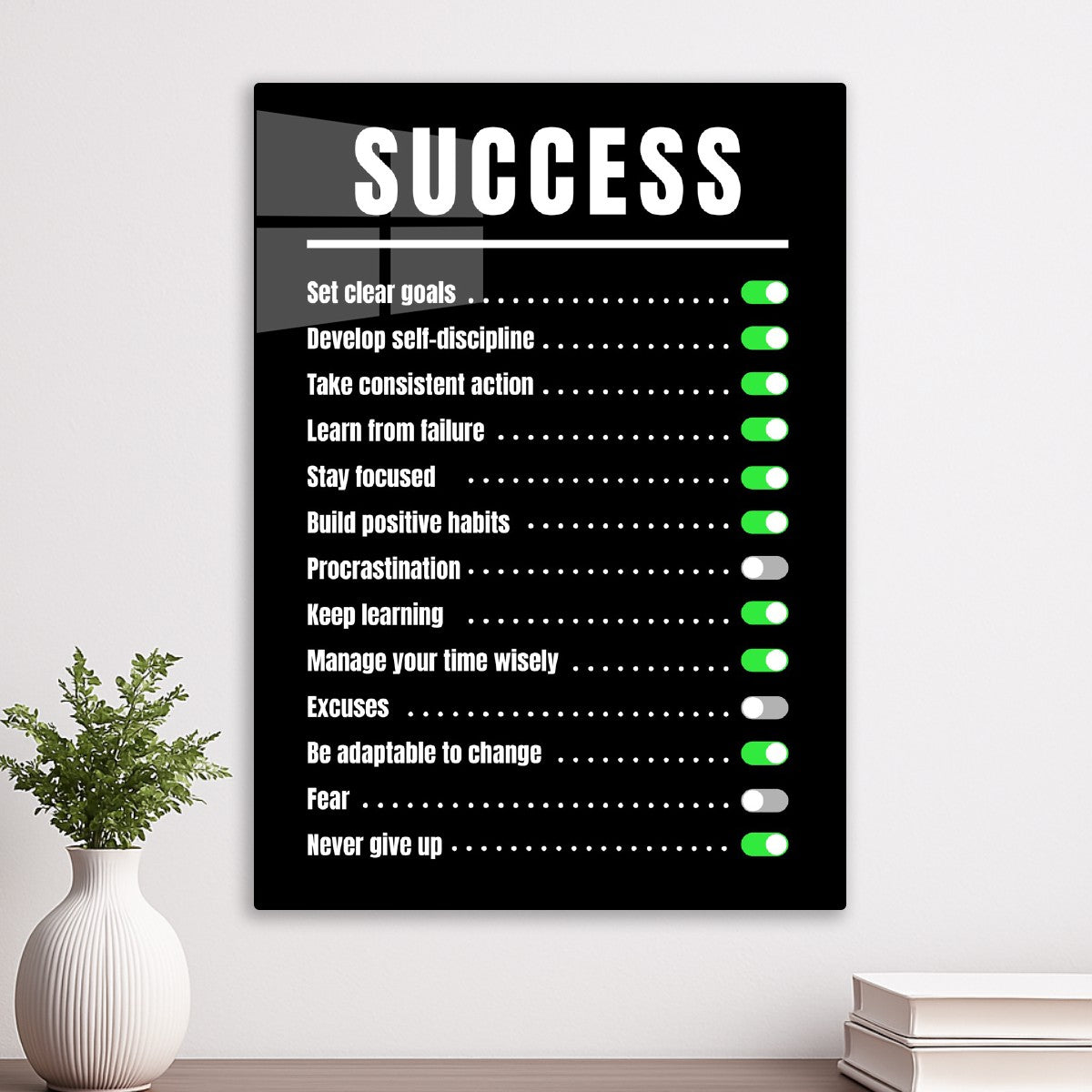 Success reminder