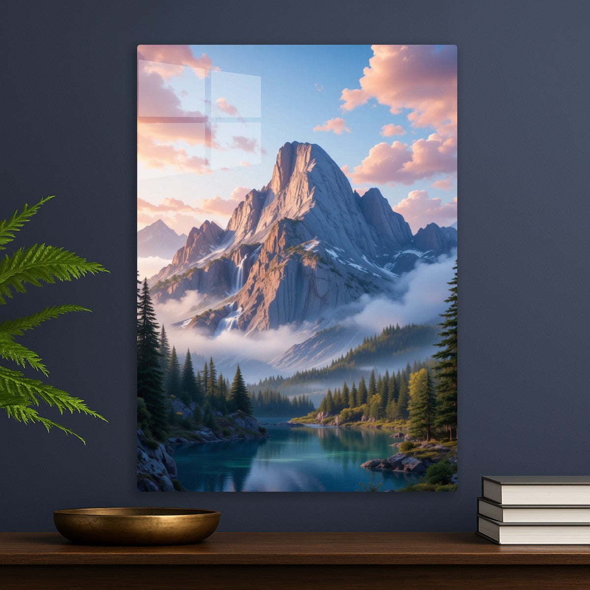 Majestic Peaks at Dawn