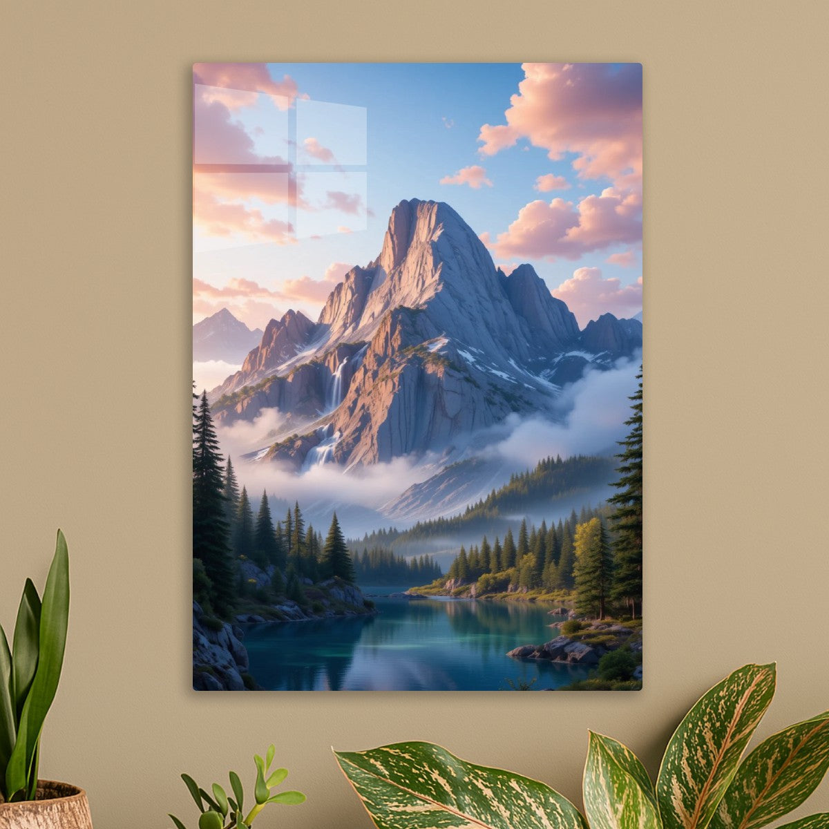 Majestic Peaks at Dawn