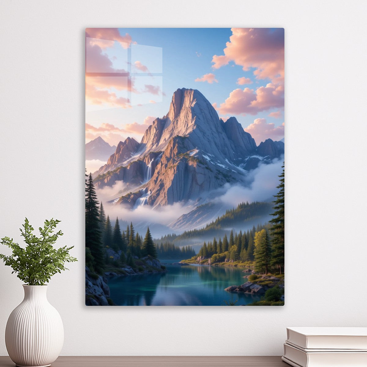 Majestic Peaks at Dawn