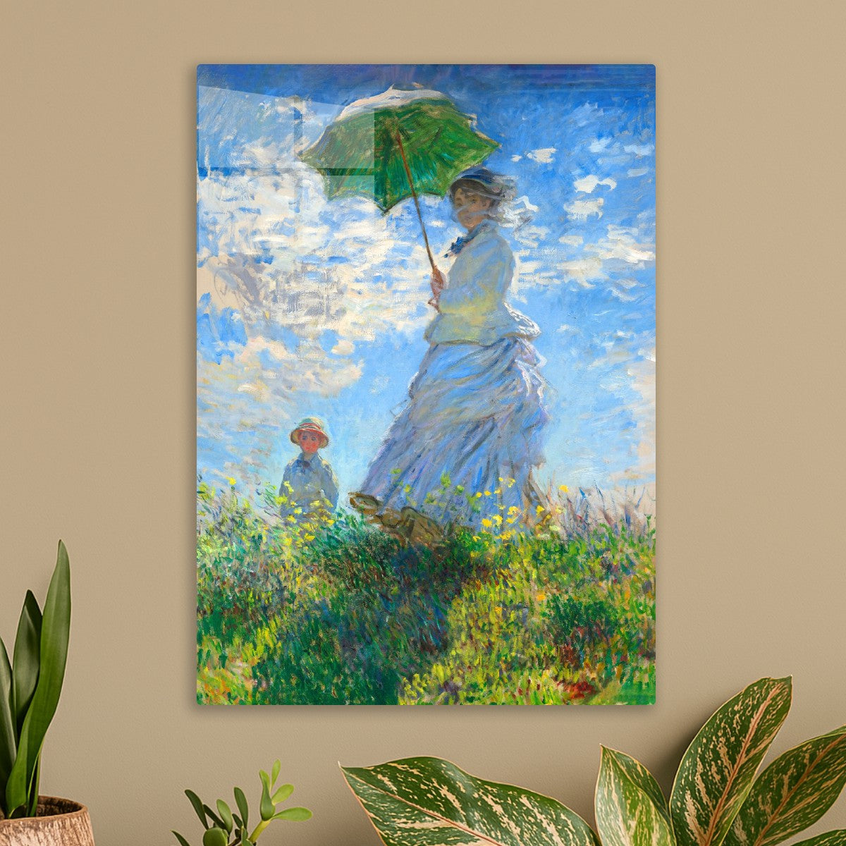 Woman with a Parasol Garden