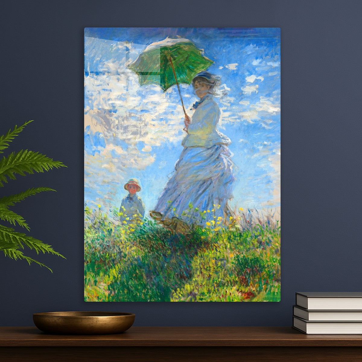 Woman with a Parasol Garden