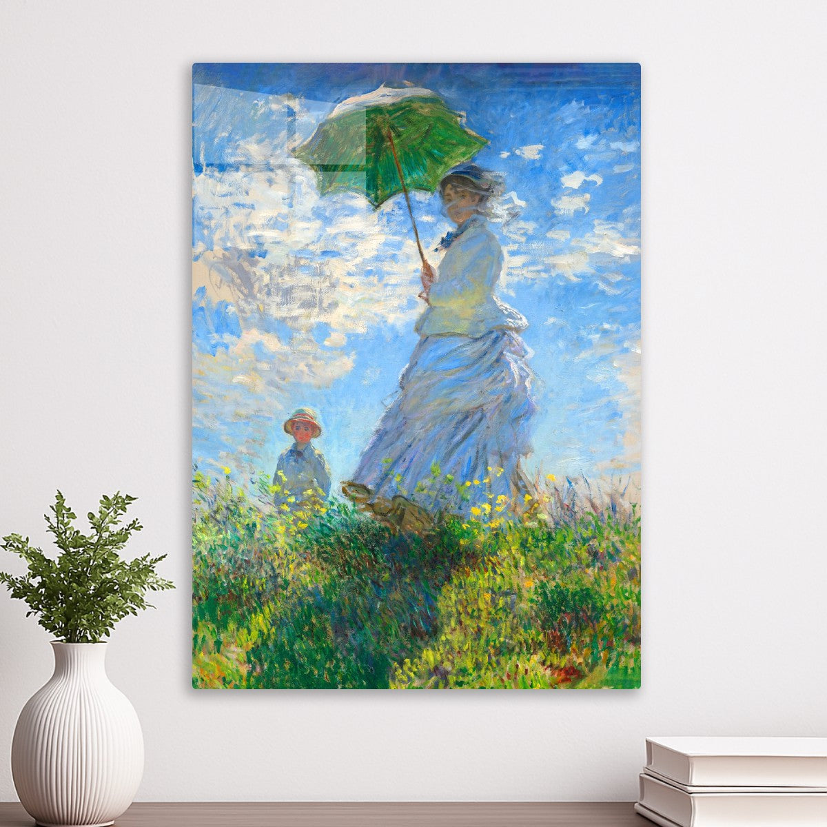 Woman with a Parasol Garden