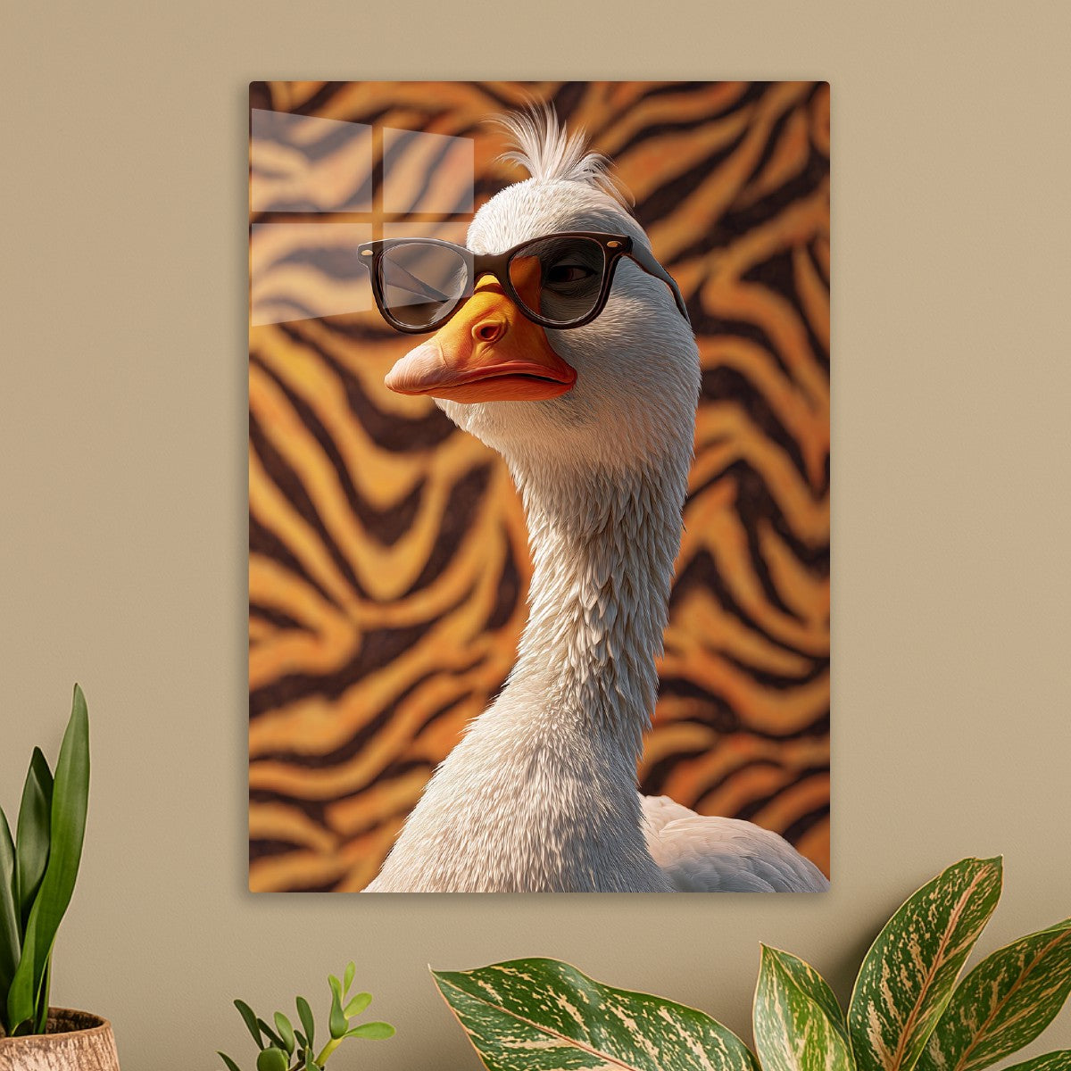 Funny Sunglassed Goose