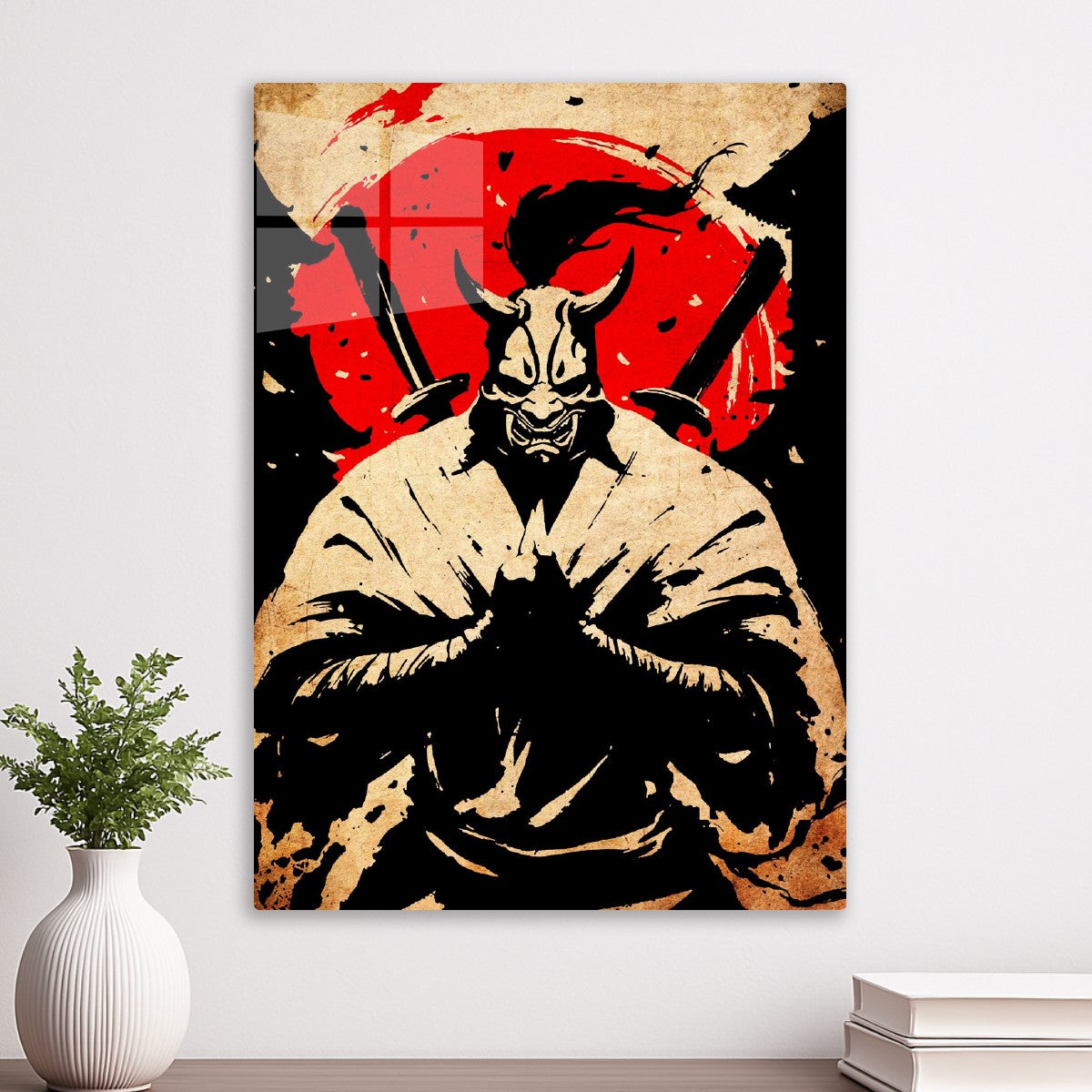 Japanese Demon Mask Samurai 