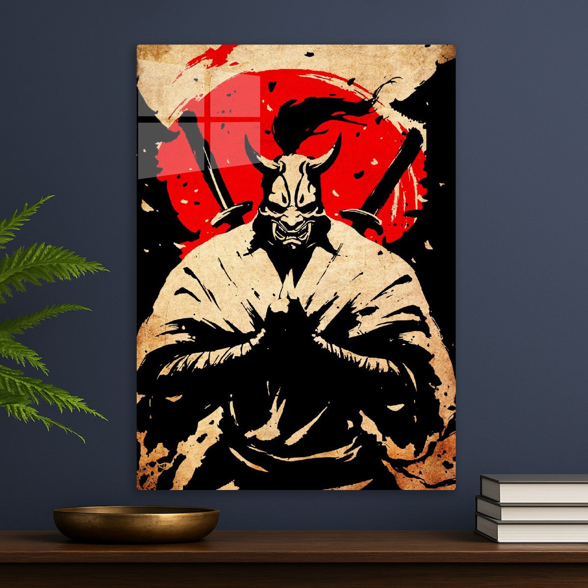 Japanese Demon Mask Samurai 
