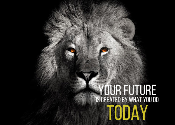 Lion Motivation Quote