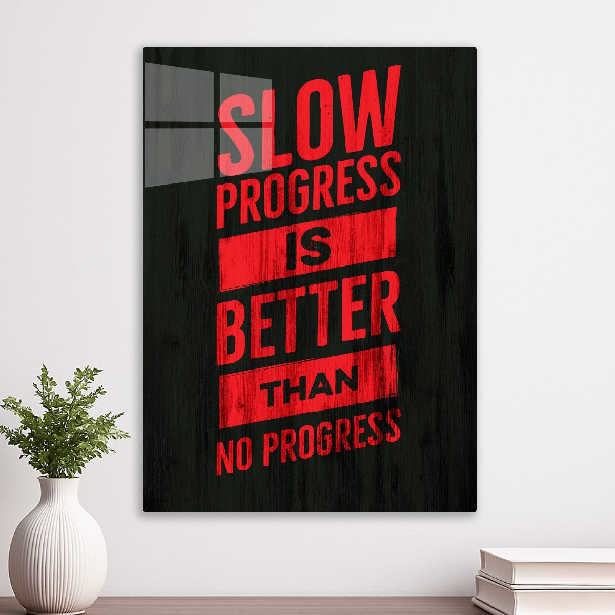 Slow Progress, Better Progress