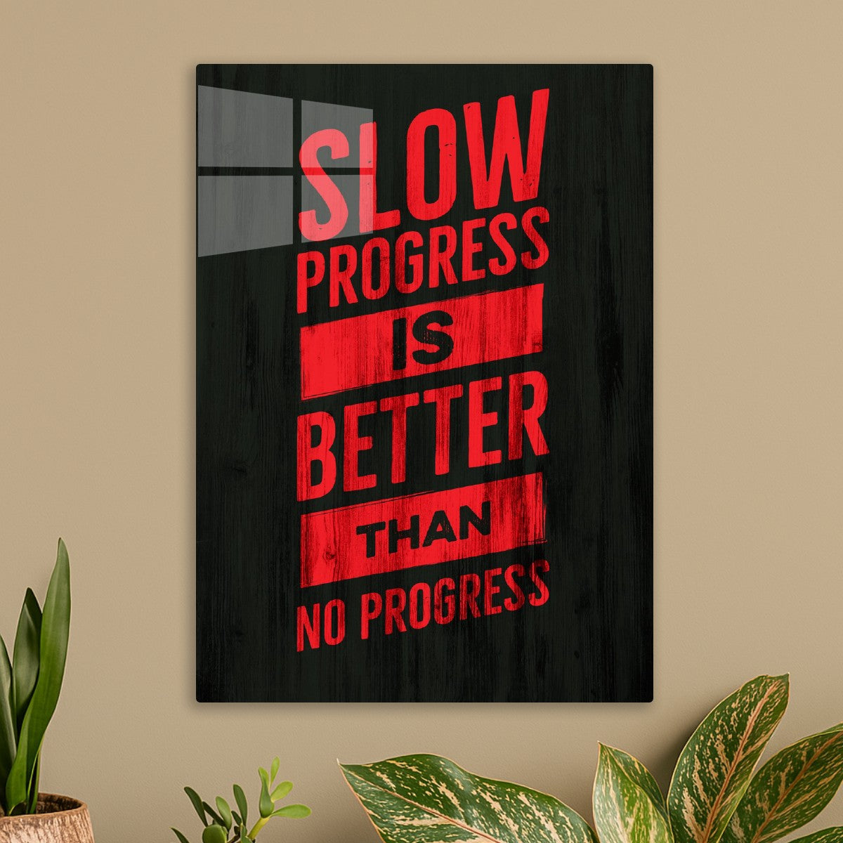 Slow Progress, Better Progress