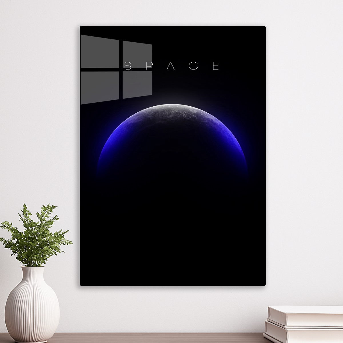 Space Blue Glow