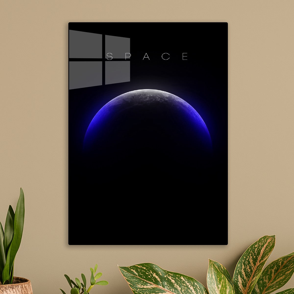 Space Blue Glow