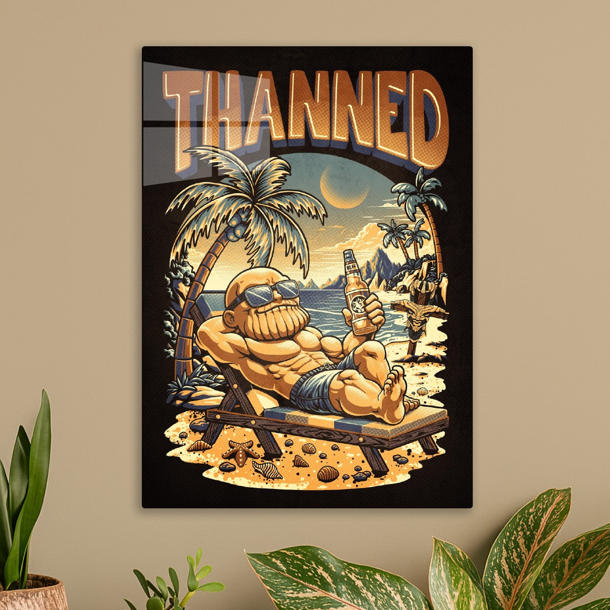 Thanned