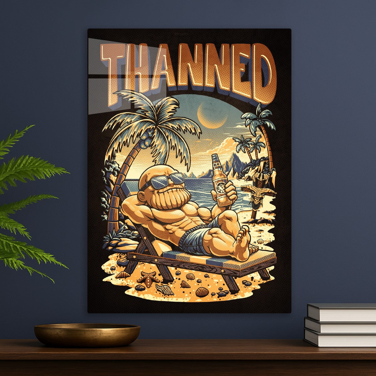 Thanned