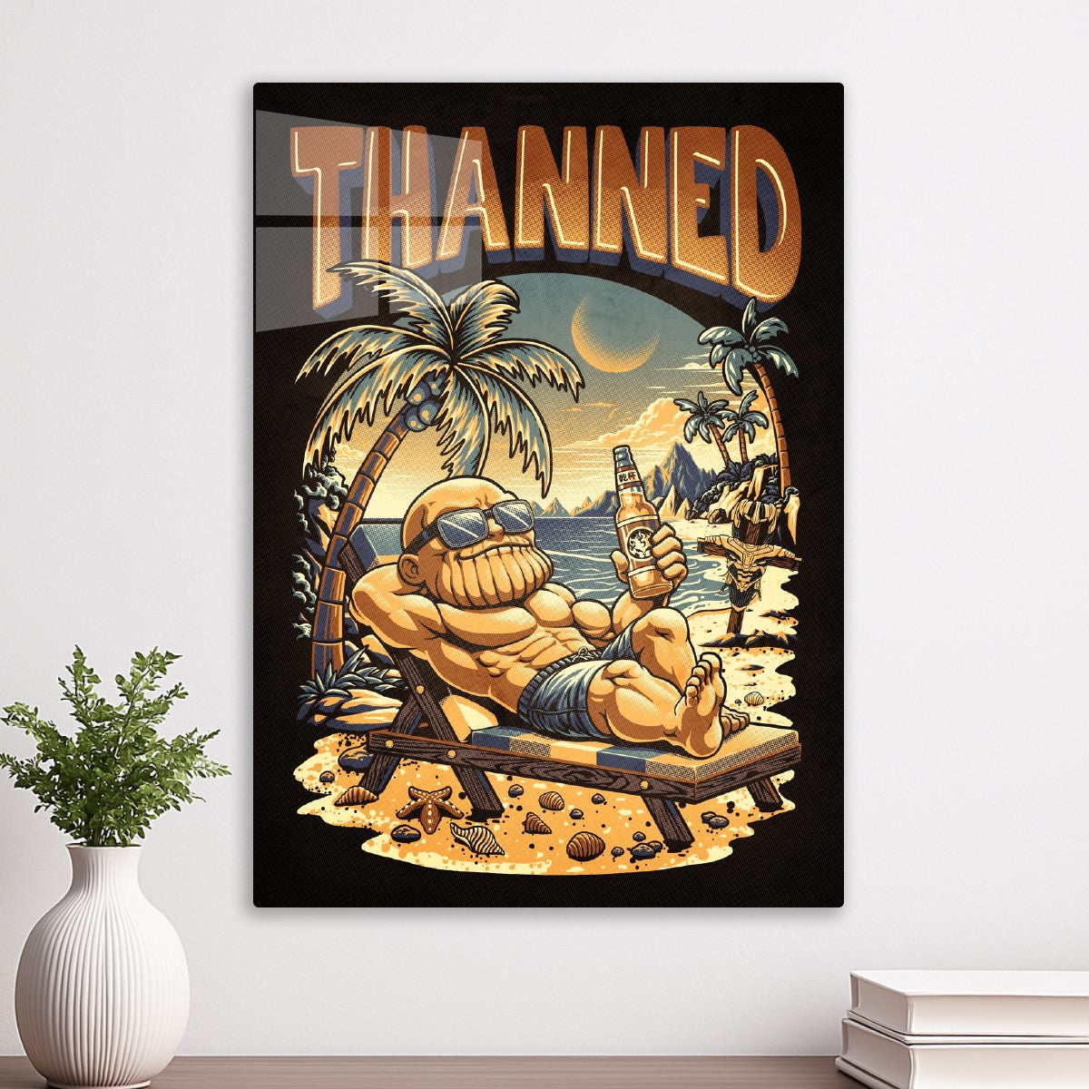 Thanned