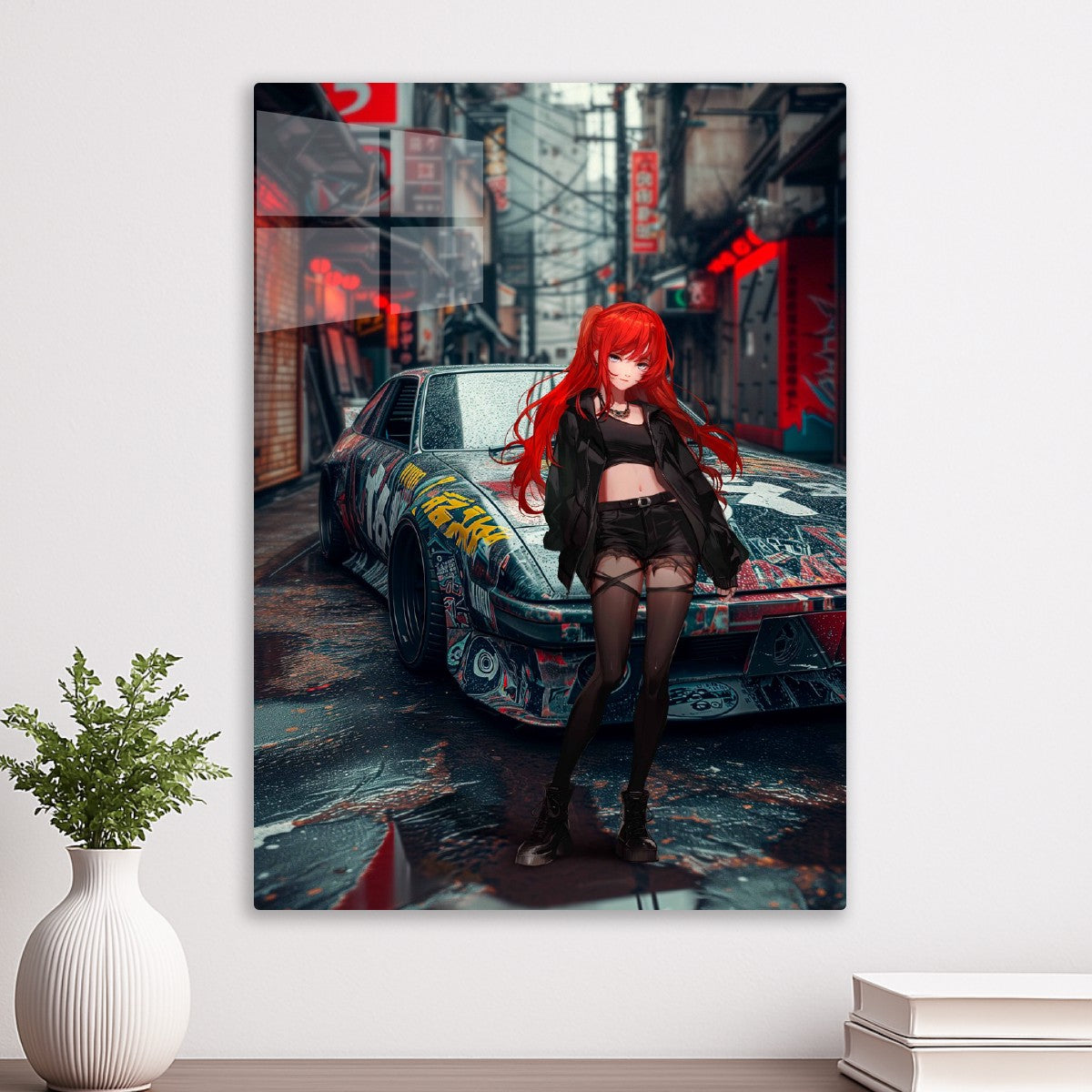 Red haired Punk Girl