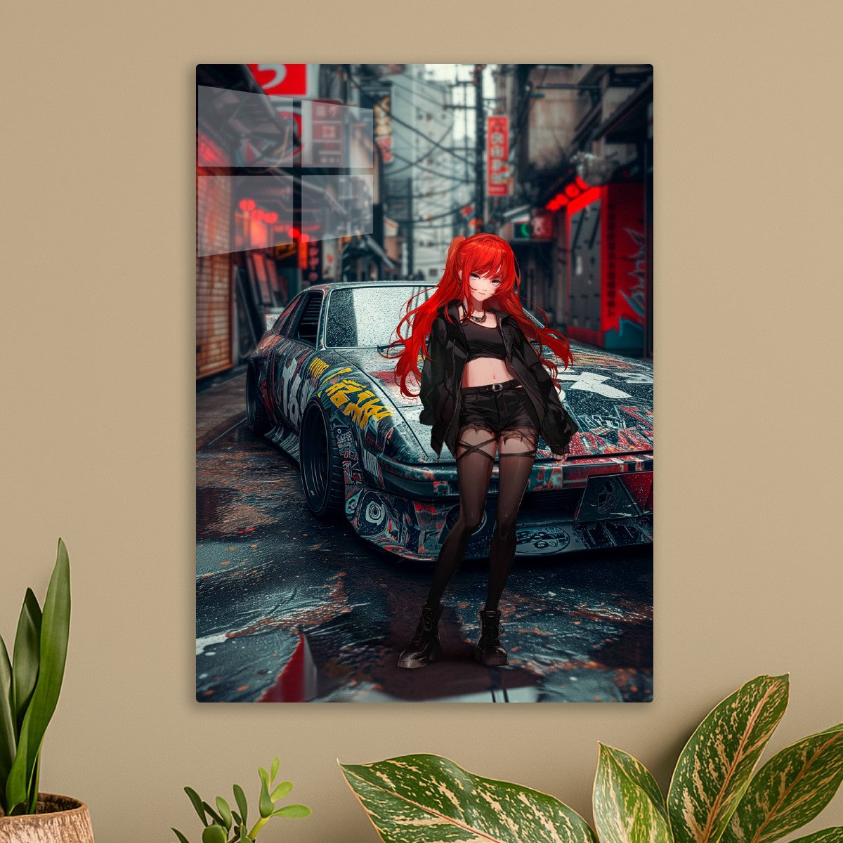 Red haired Punk Girl