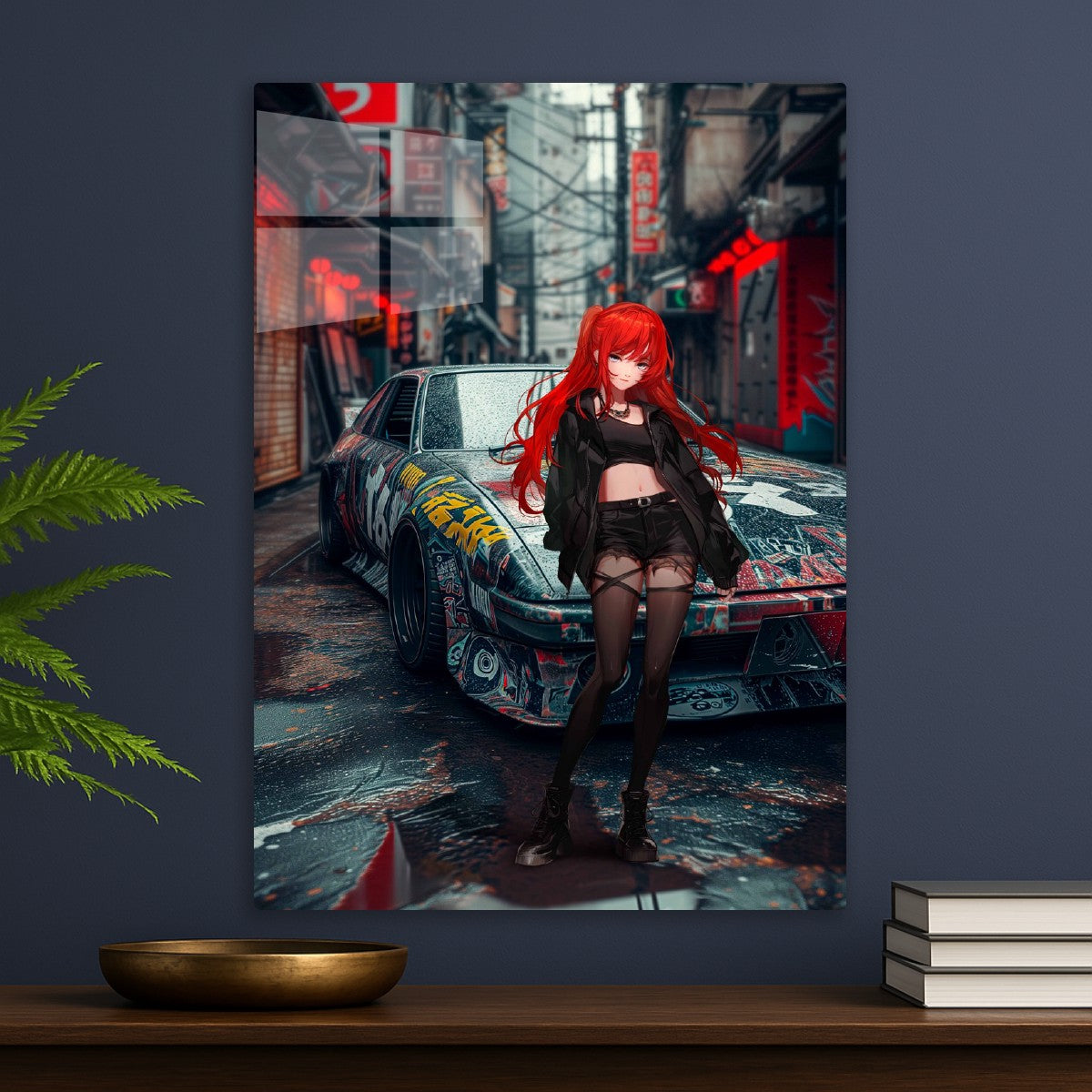 Red haired Punk Girl