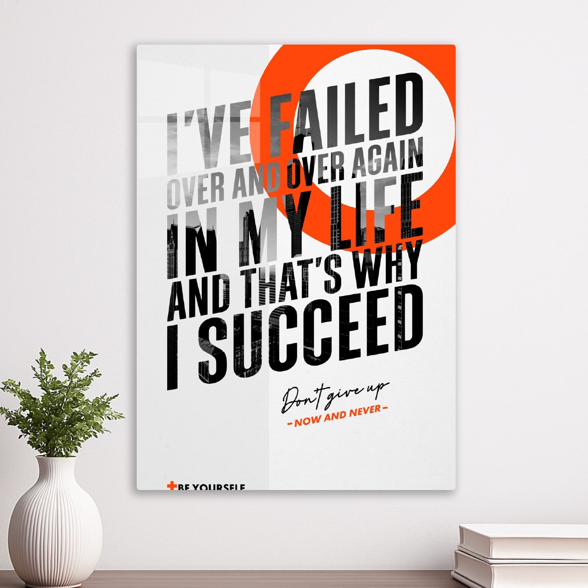 Own The Win, white background