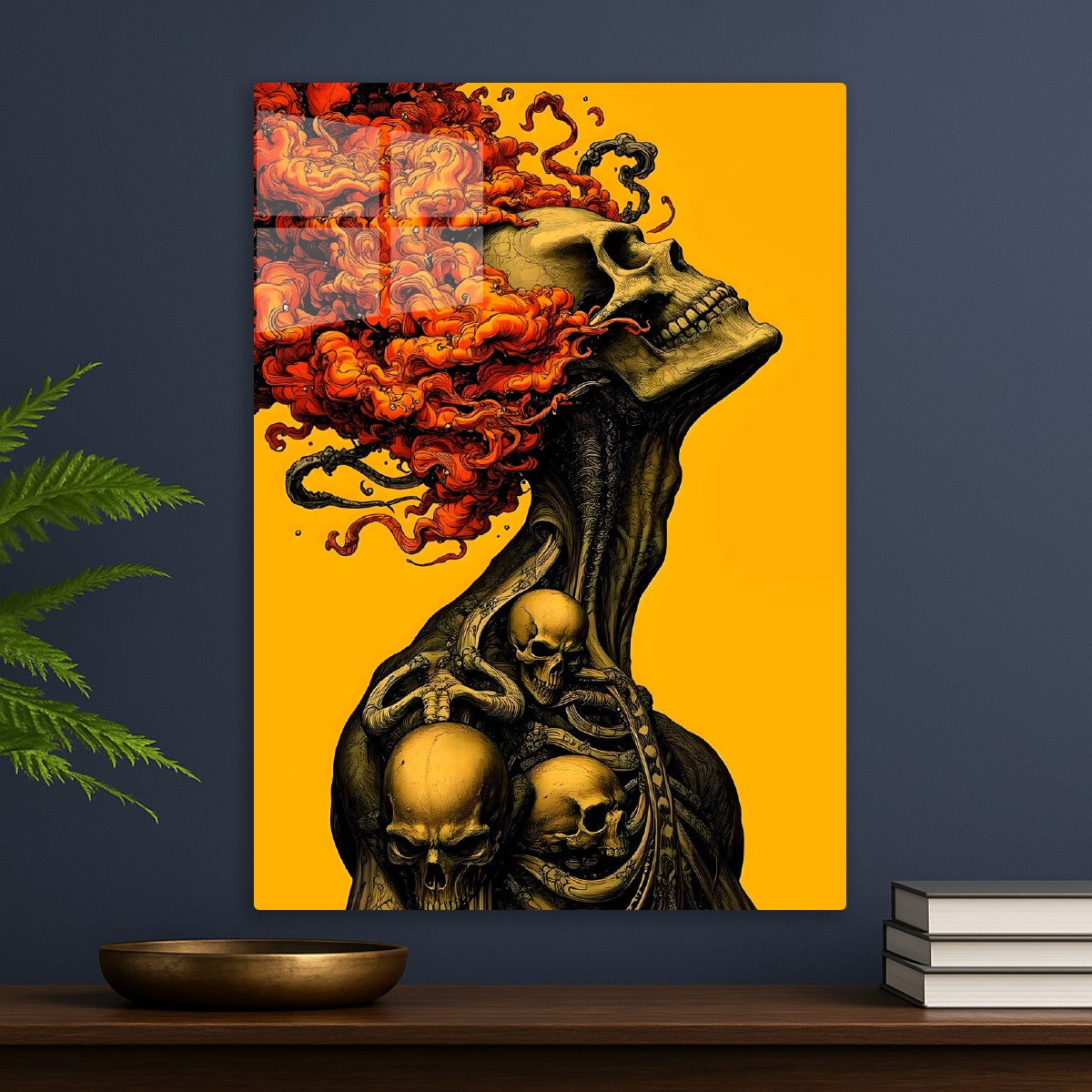 Surreal Skull Fiery Sovereign 