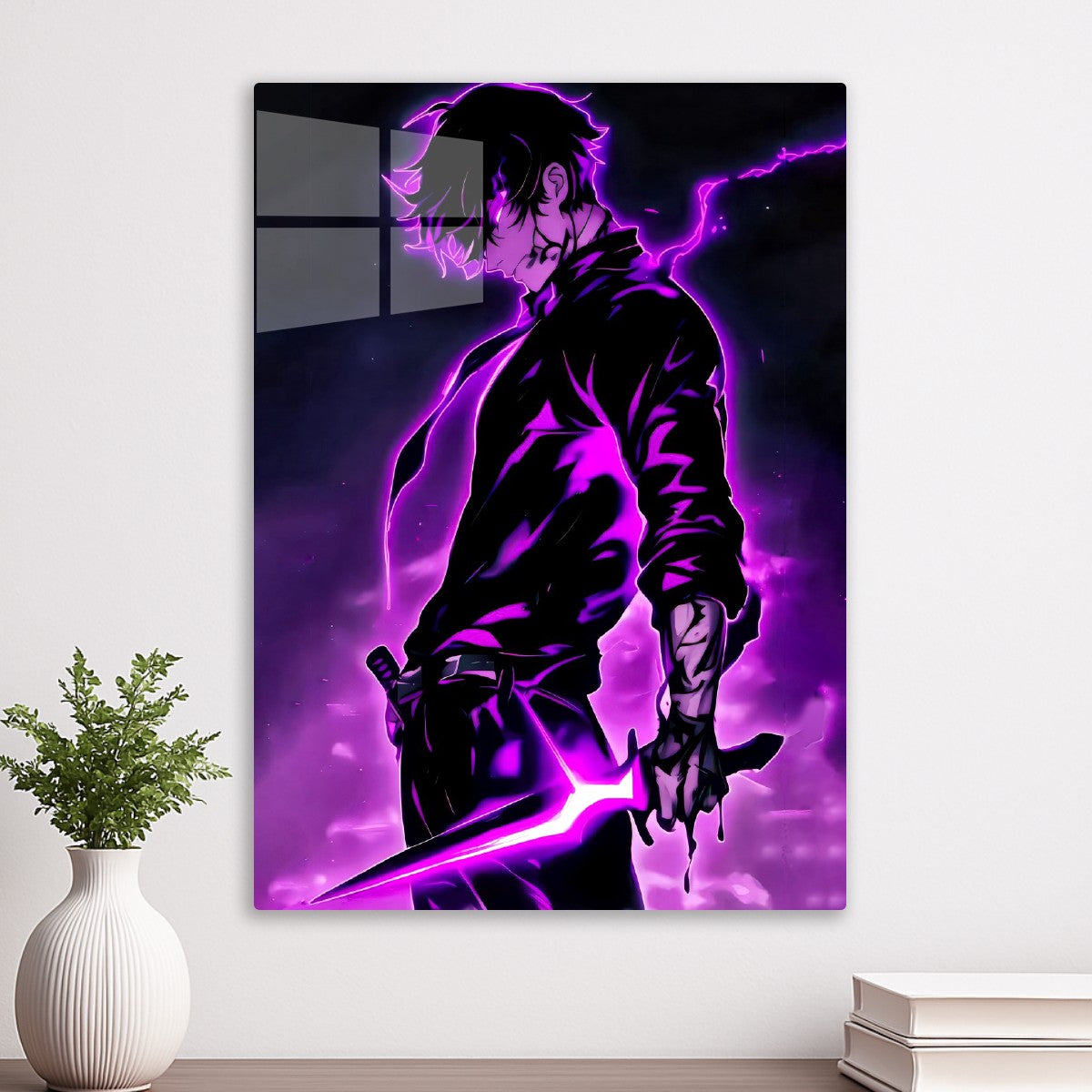 solo leveling neon art