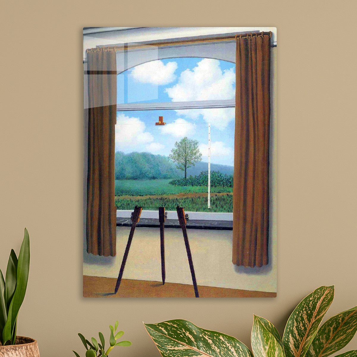 The human condition painting