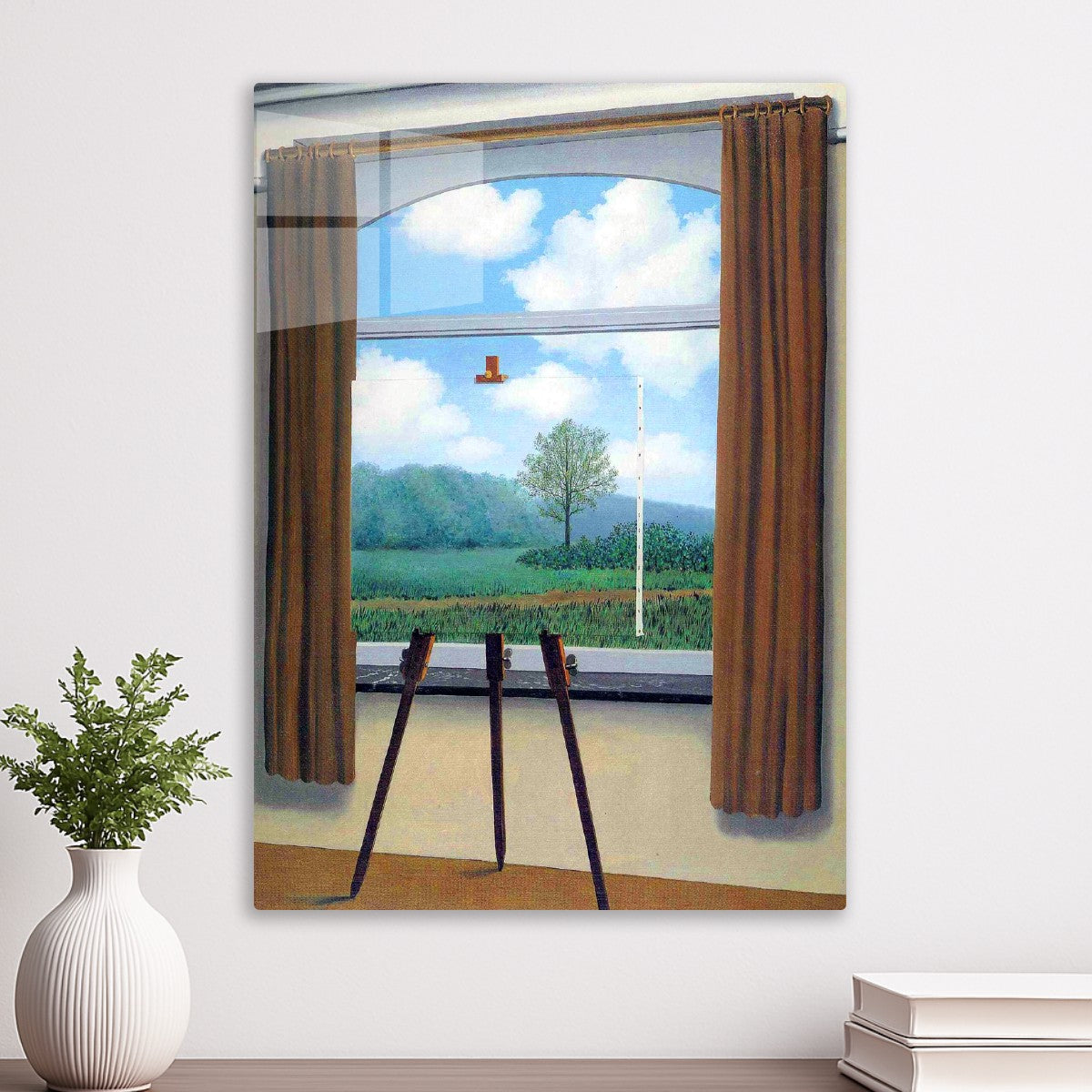 The human condition painting