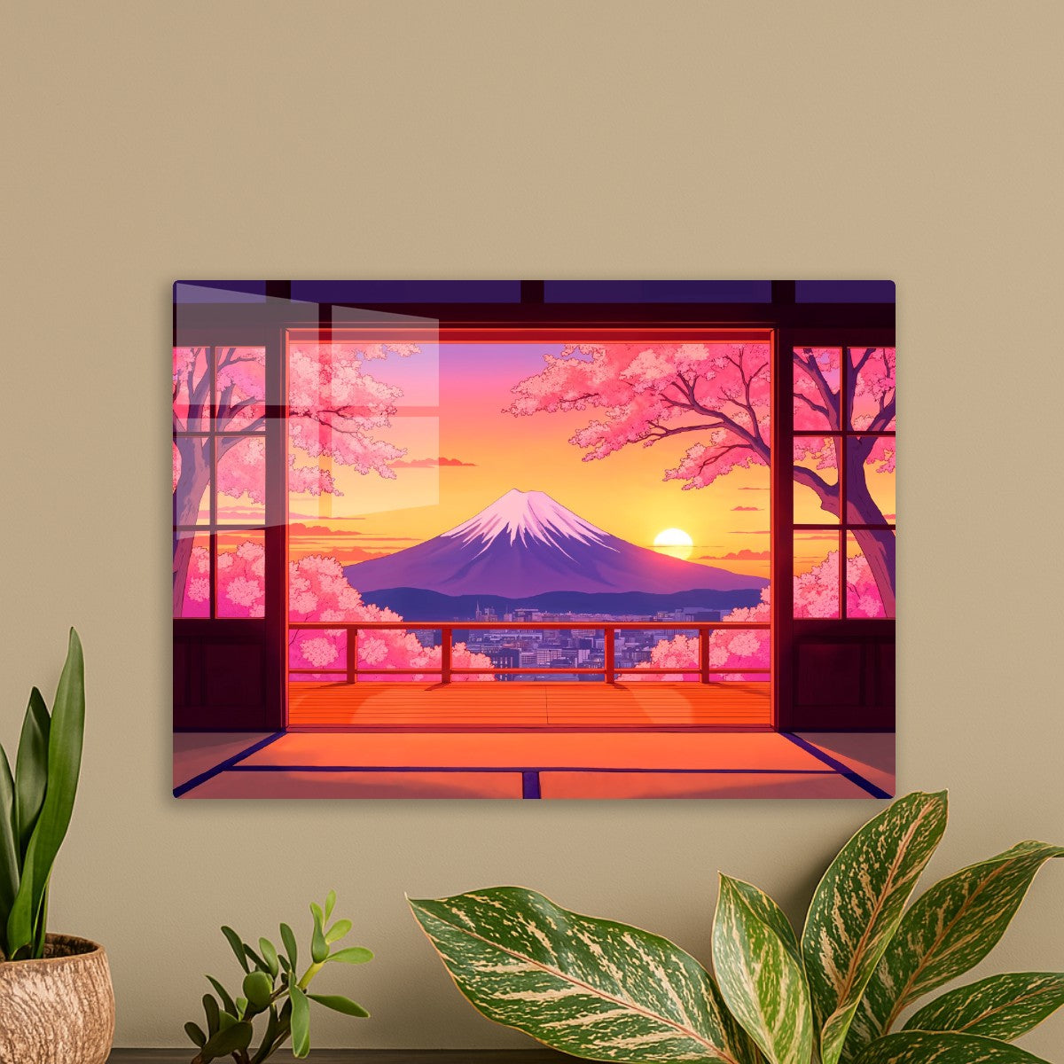 Cherry Blossom Mount Fuji