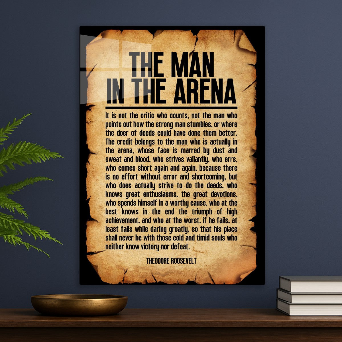 The Man in the Arena, Theodore Roosevelt