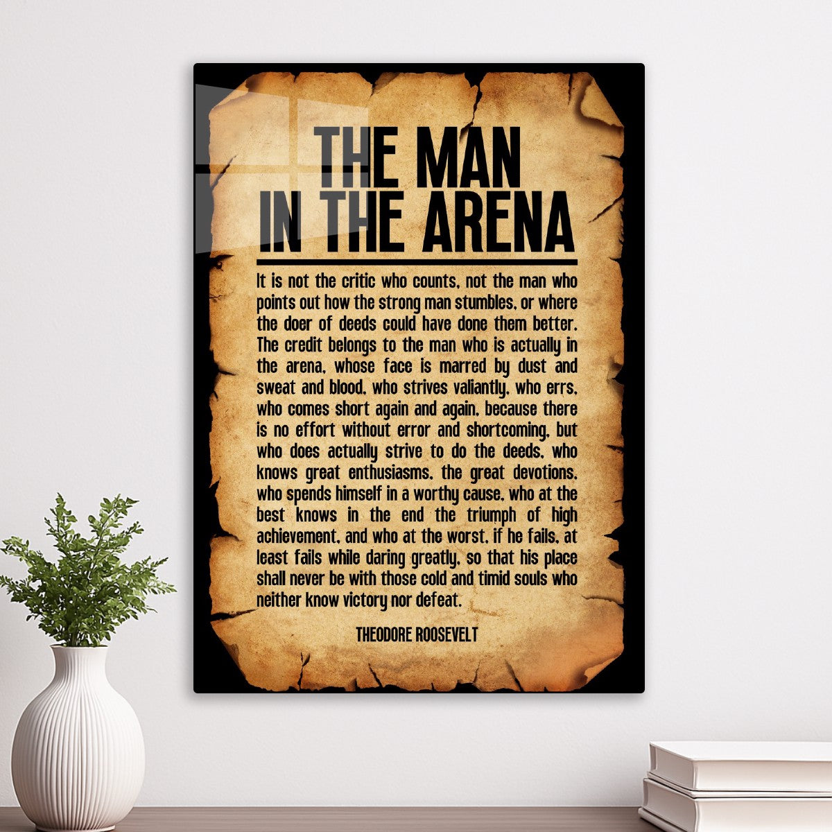 The Man in the Arena, Theodore Roosevelt