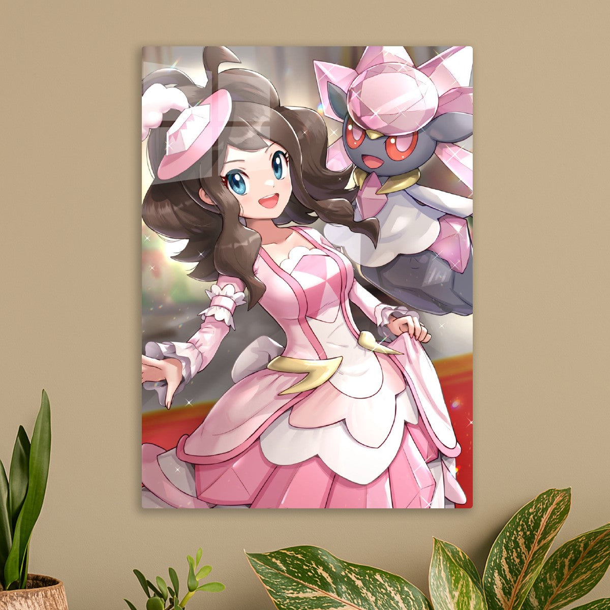 Serena and Diancie, Pokémon