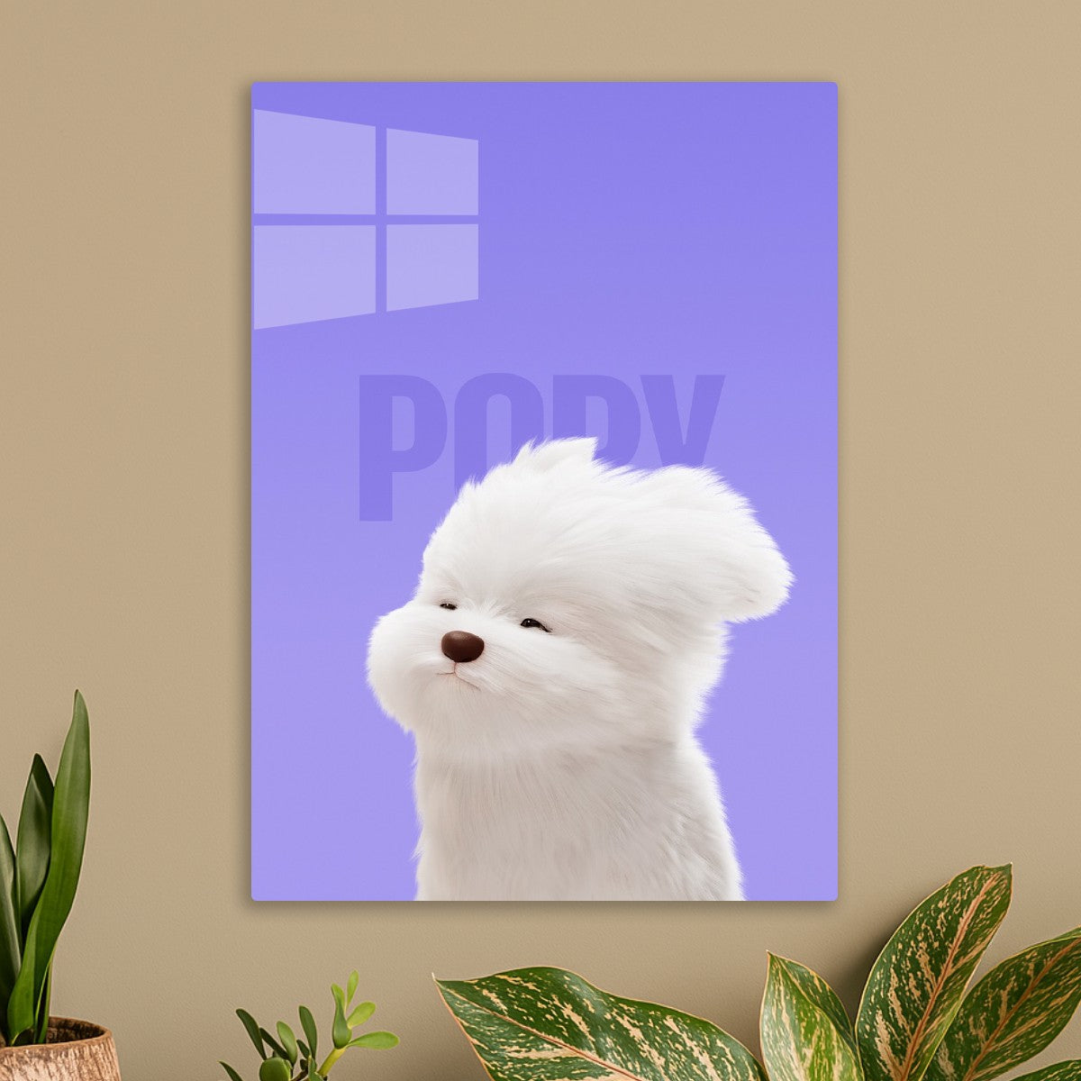 Maltese Dog Cute cartoon