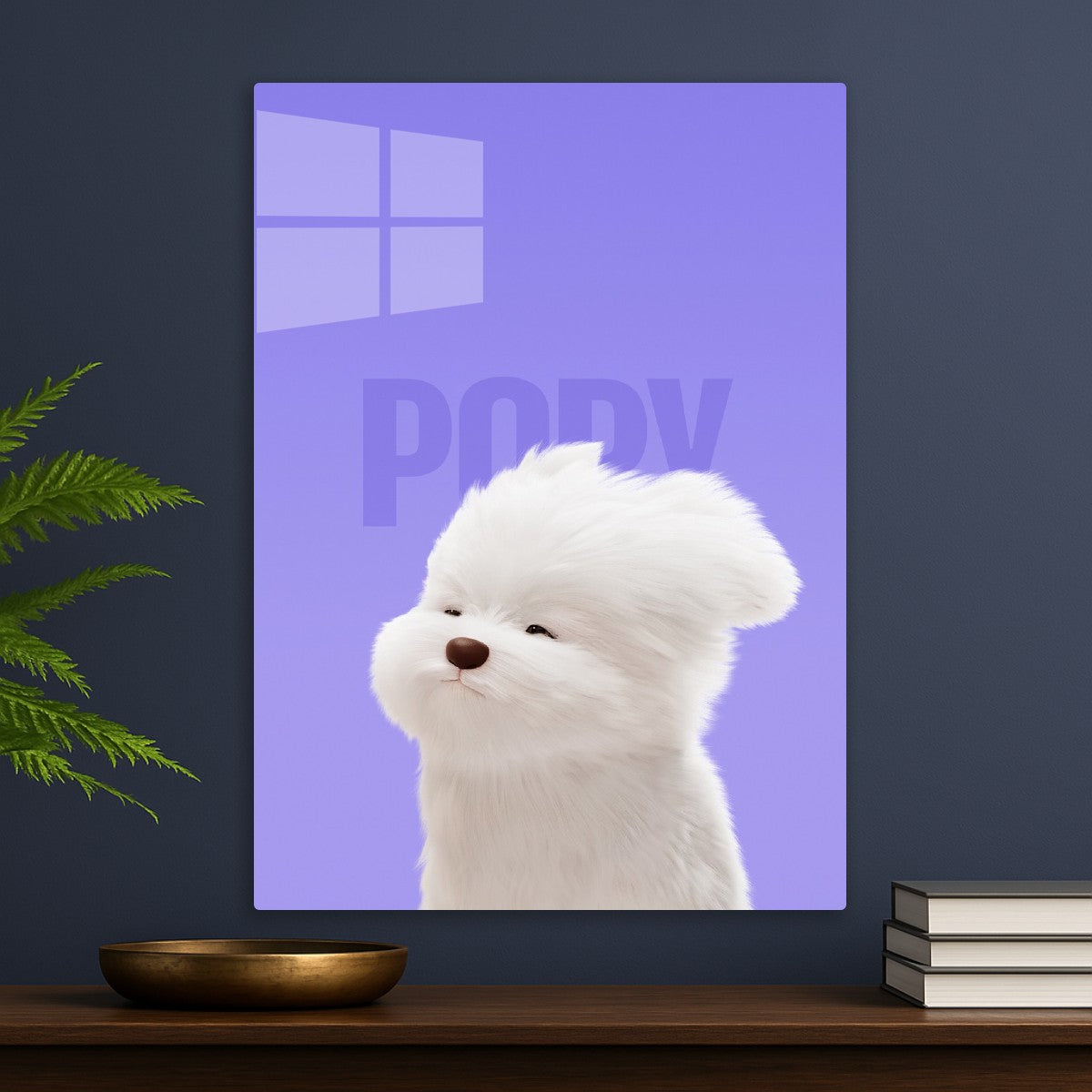 Maltese Dog Cute cartoon