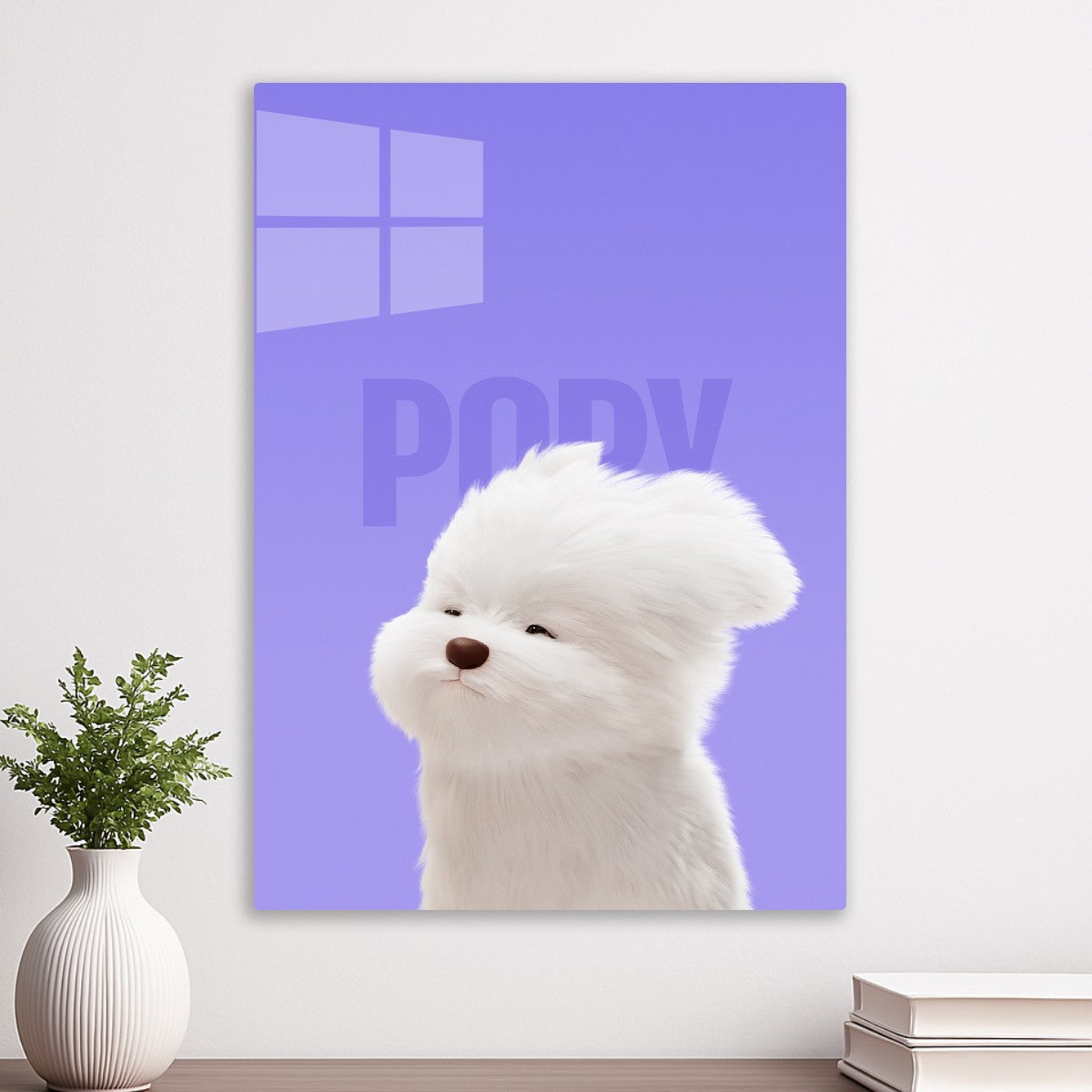 Maltese Dog Cute cartoon