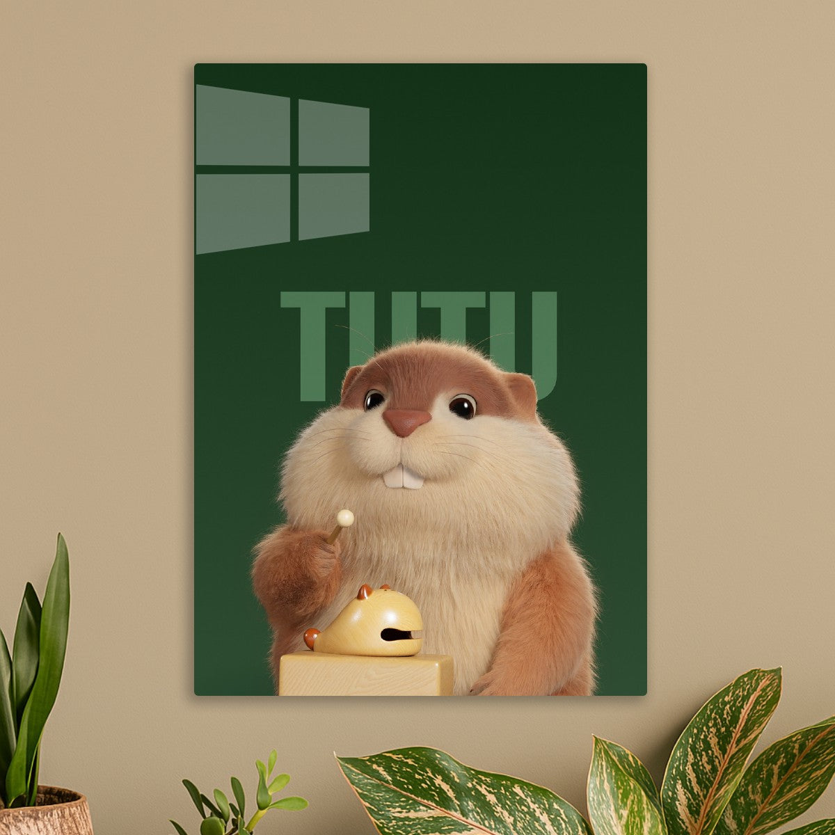 Cute beaver
