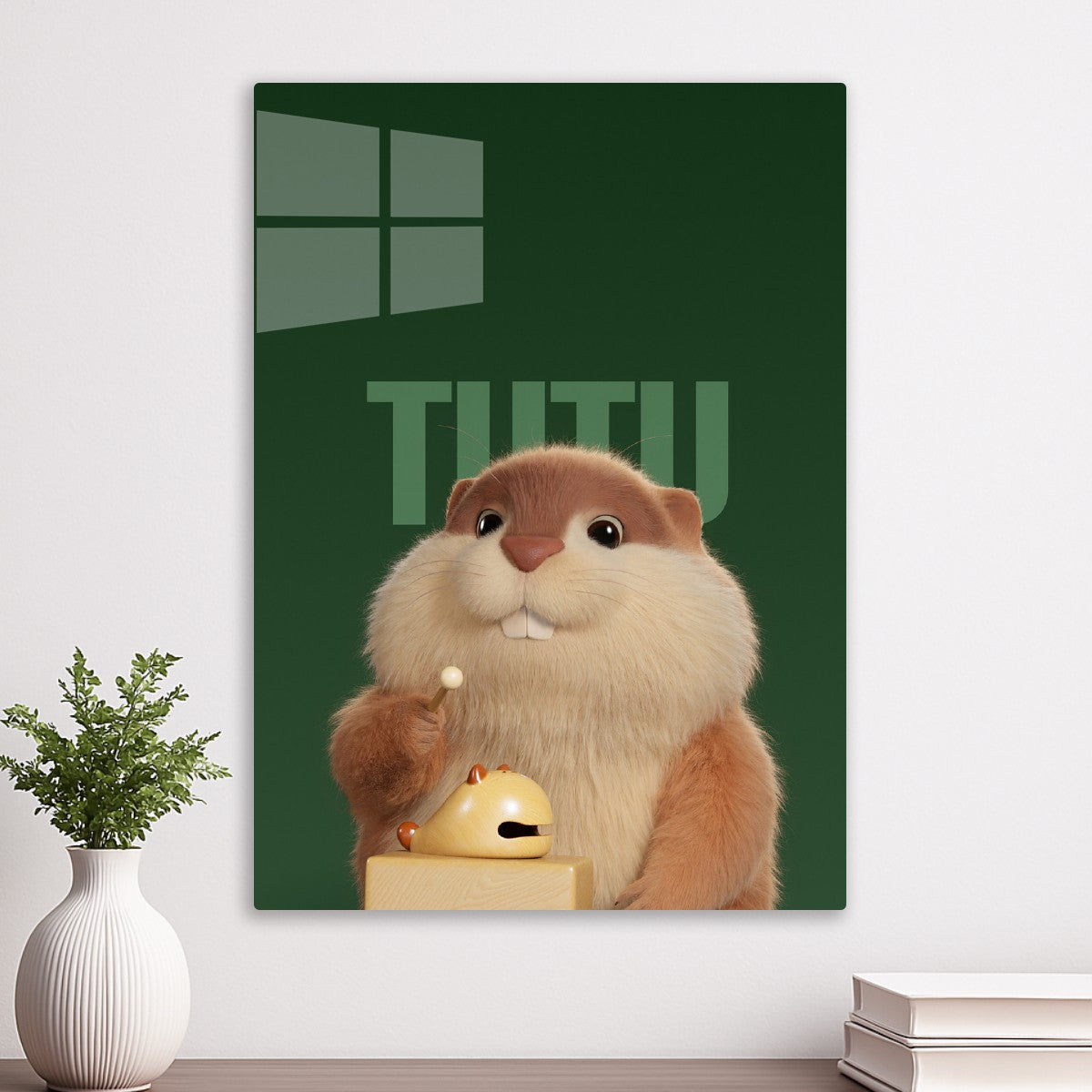 Cute beaver